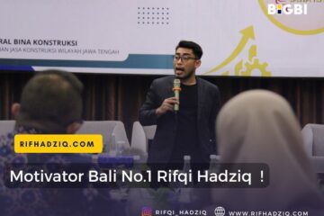 motivator bali terbaik lucu rifqi hadziq, alasan meeting di bali, pembicara motivasi bali