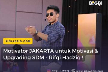 terbaik motivator jakarta rifqi hadziq untuk training perusahaan